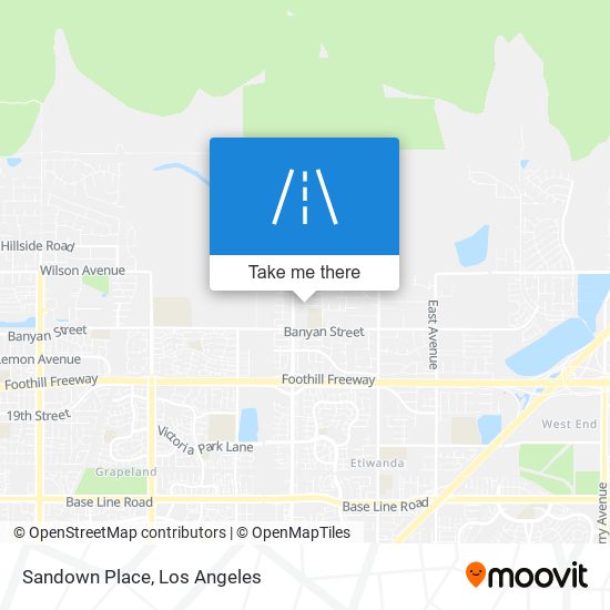 Sandown Place map