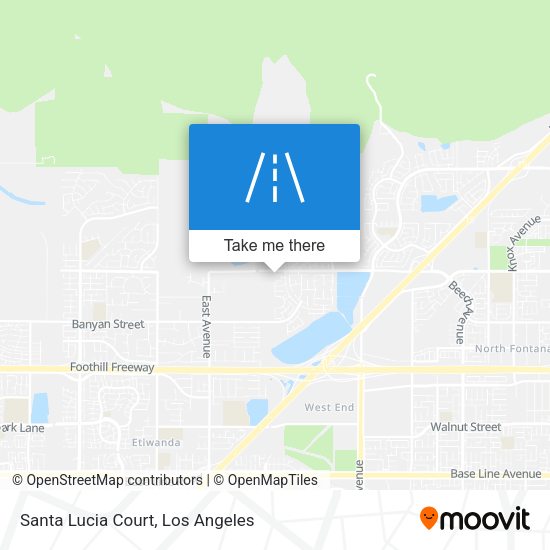 Santa Lucia Court map