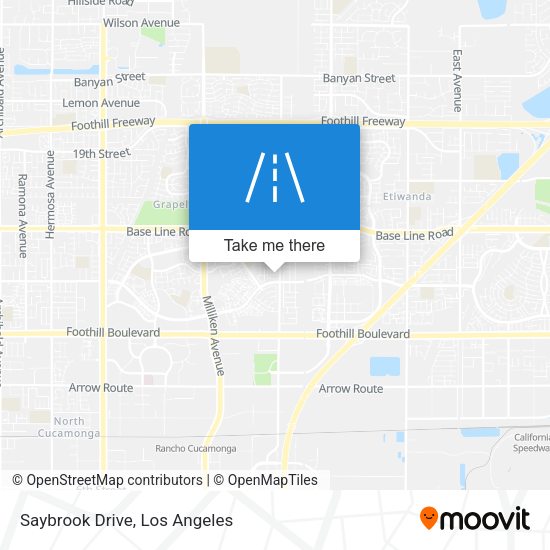 Mapa de Saybrook Drive
