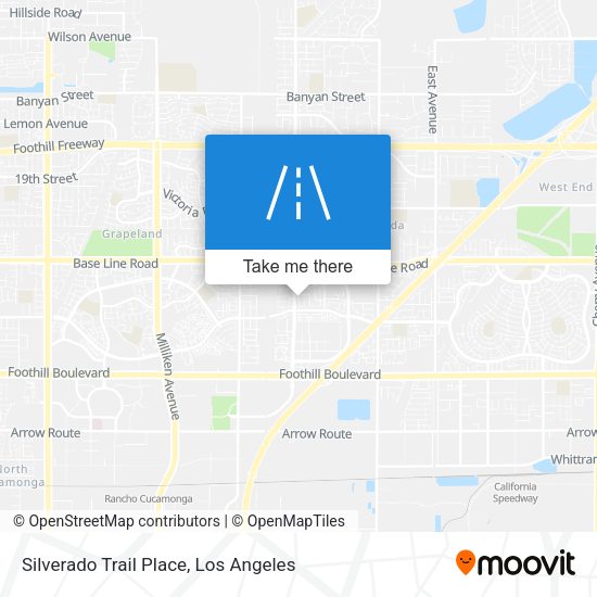 Mapa de Silverado Trail Place