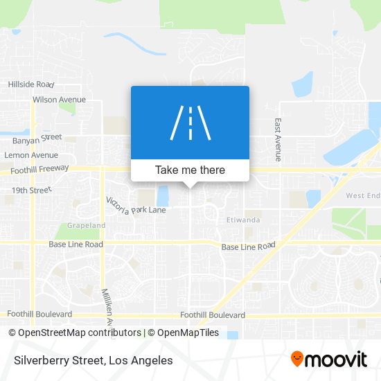 Silverberry Street map