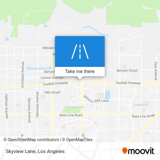 Mapa de Skyview Lane