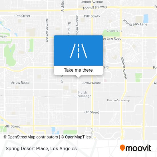 Spring Desert Place map