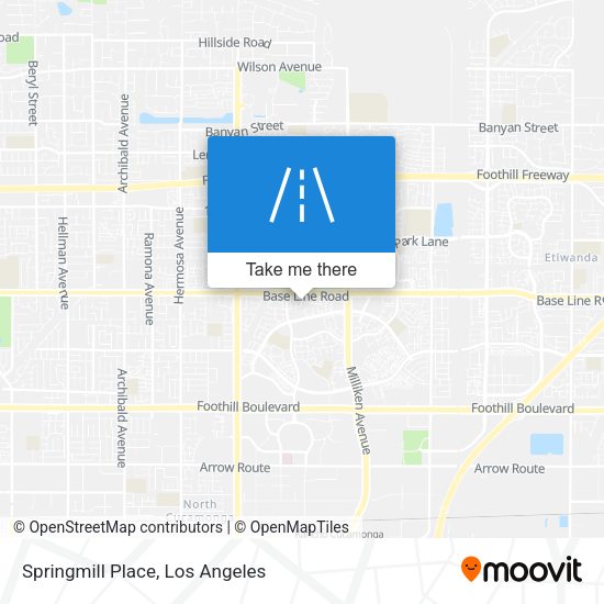 Springmill Place map