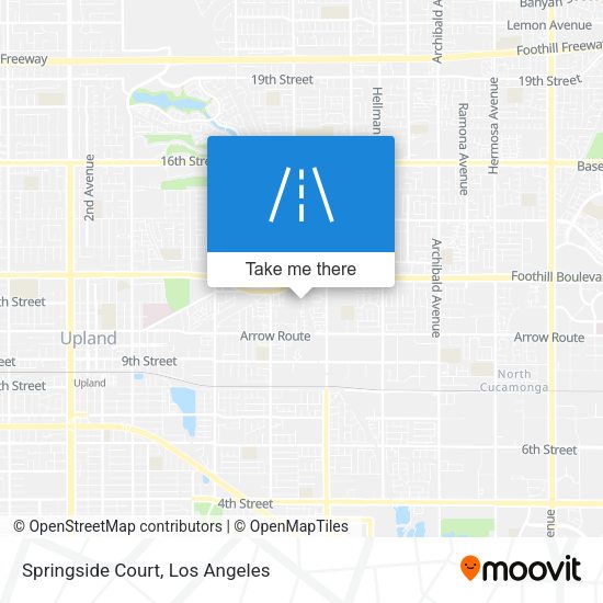 Springside Court map