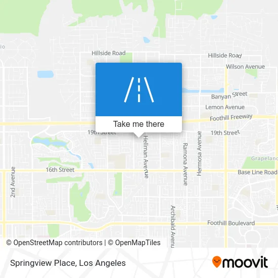 Springview Place map