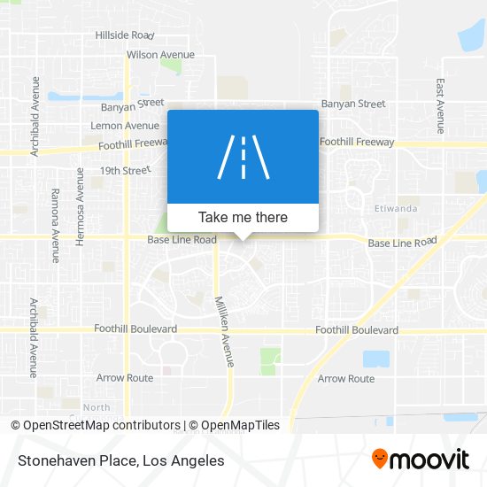 Stonehaven Place map