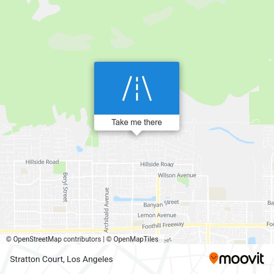 Mapa de Stratton Court