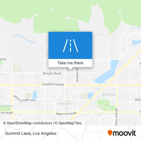 Mapa de Summit Lane