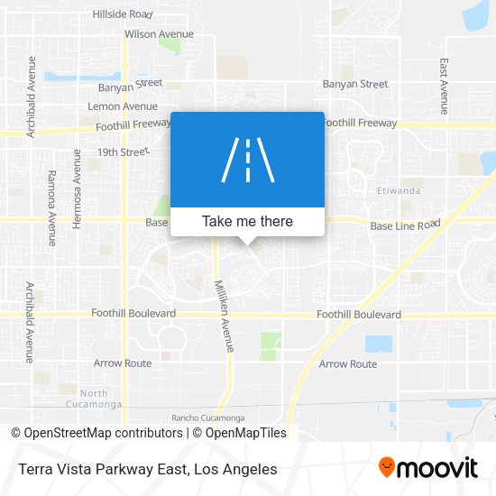 Mapa de Terra Vista Parkway East