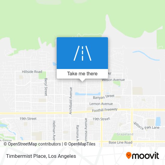 Timbermist Place map