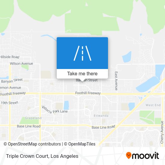 Triple Crown Court map