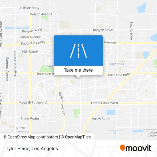 Mapa de Tyler Place
