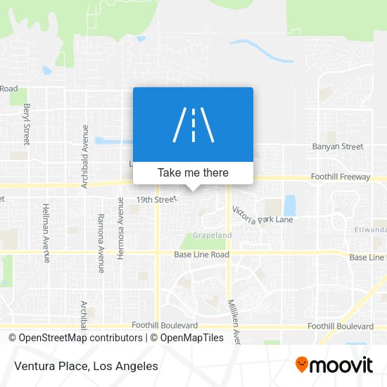 Mapa de Ventura Place