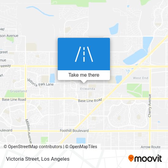 Mapa de Victoria Street