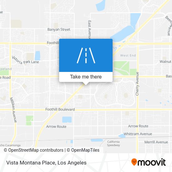Mapa de Vista Montana Place