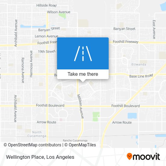 Mapa de Wellington Place