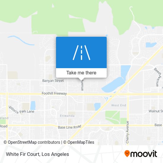 Mapa de White Fir Court