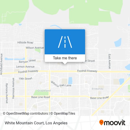 White Mountain Court map