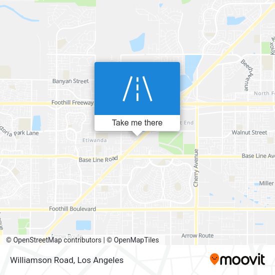 Williamson Road map