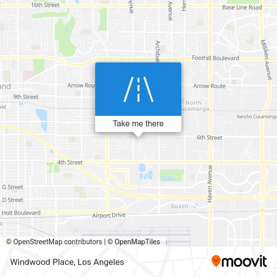 Mapa de Windwood Place