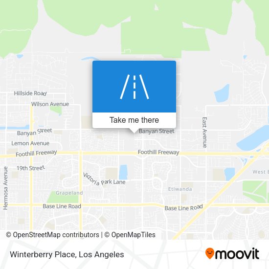 Winterberry Place map