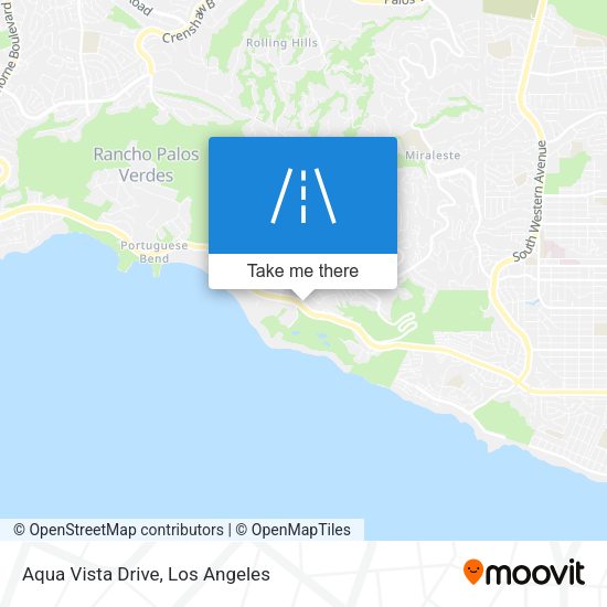 Mapa de Aqua Vista Drive