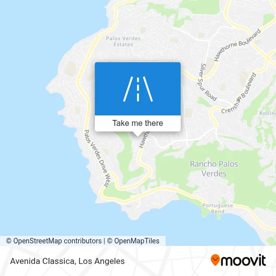 Avenida Classica map