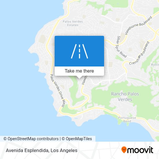 Mapa de Avenida Esplendida