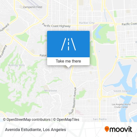 Avenida Estudiante map