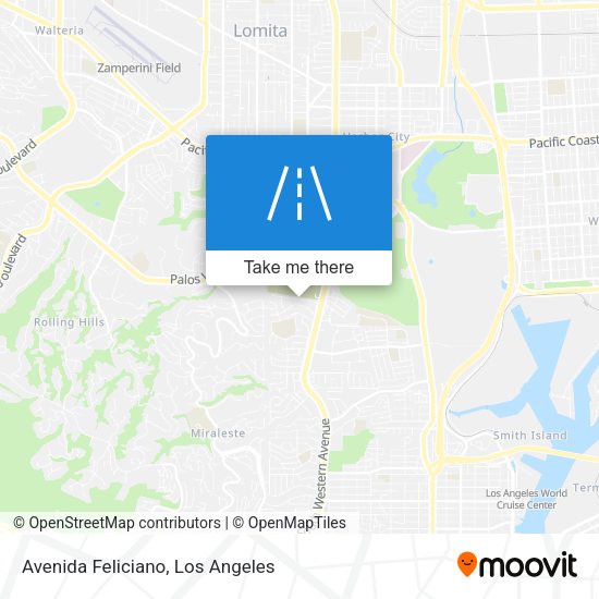 Mapa de Avenida Feliciano