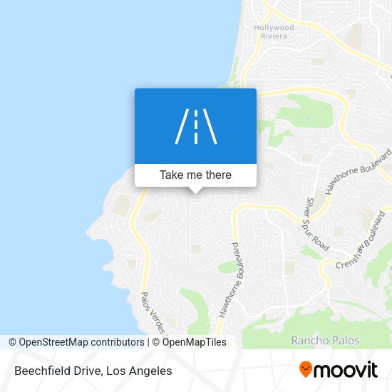 Beechfield Drive map