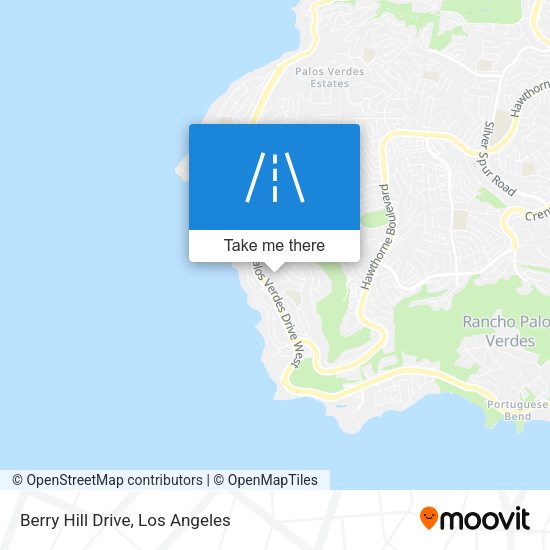 Berry Hill Drive map