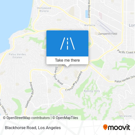 Mapa de Blackhorse Road