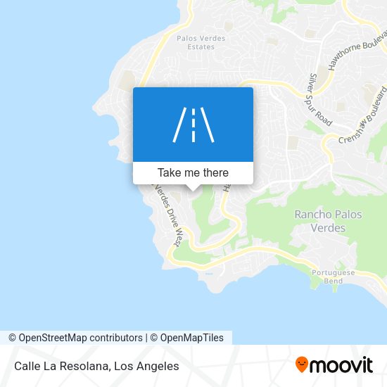 Mapa de Calle La Resolana