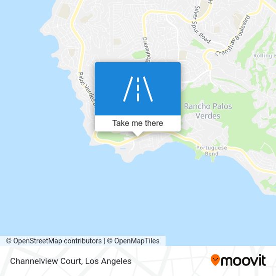 Channelview Court map