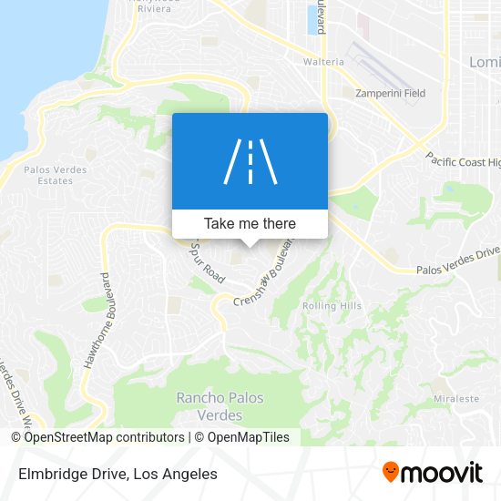 Mapa de Elmbridge Drive