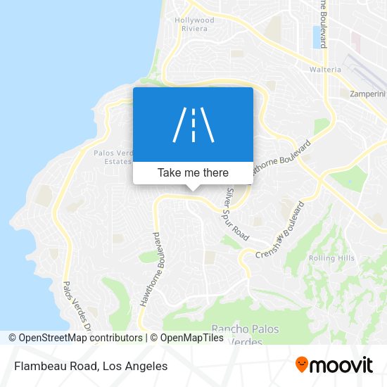 Mapa de Flambeau Road