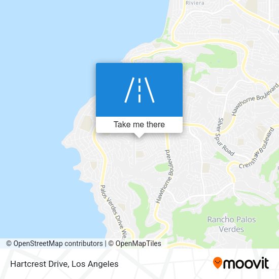Mapa de Hartcrest Drive