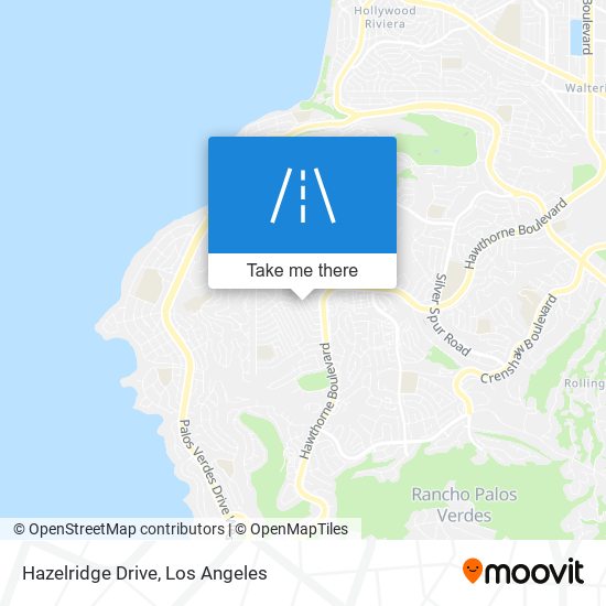 Hazelridge Drive map