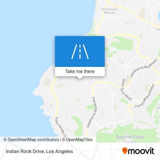 Indian Rock Drive map