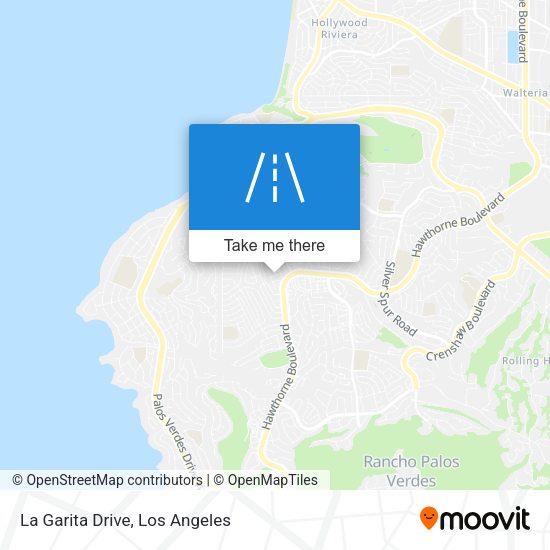 La Garita Drive map