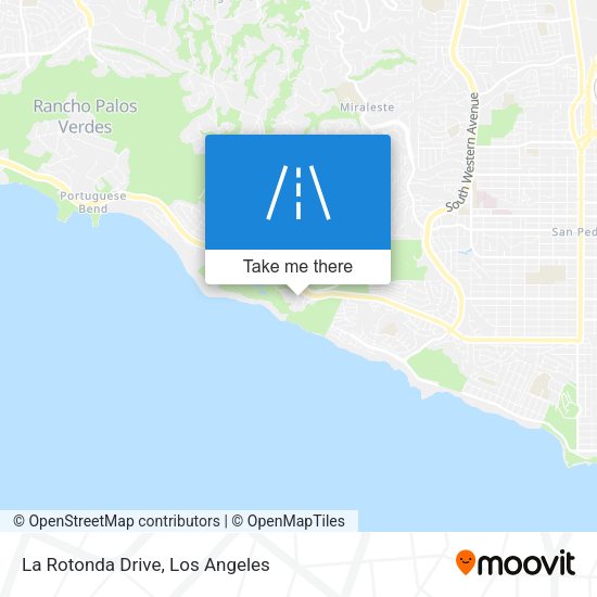Mapa de La Rotonda Drive