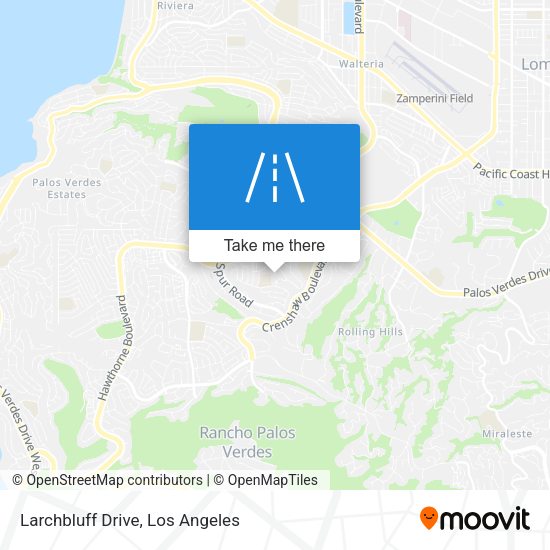 Mapa de Larchbluff Drive