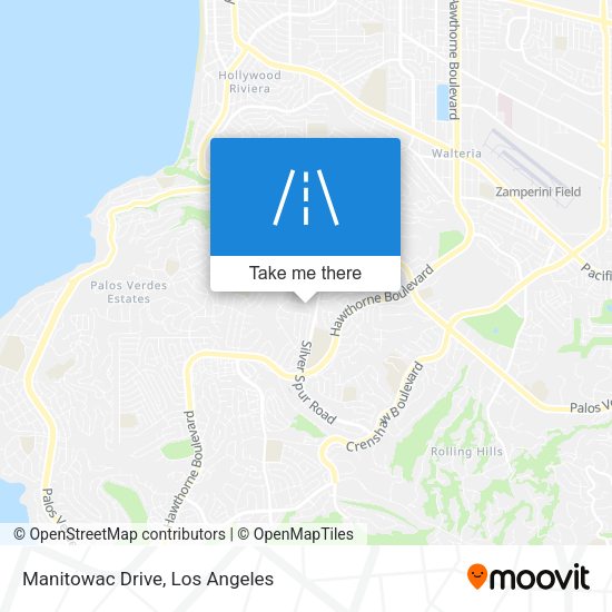 Mapa de Manitowac Drive