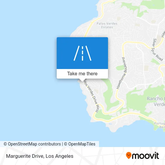 Mapa de Marguerite Drive