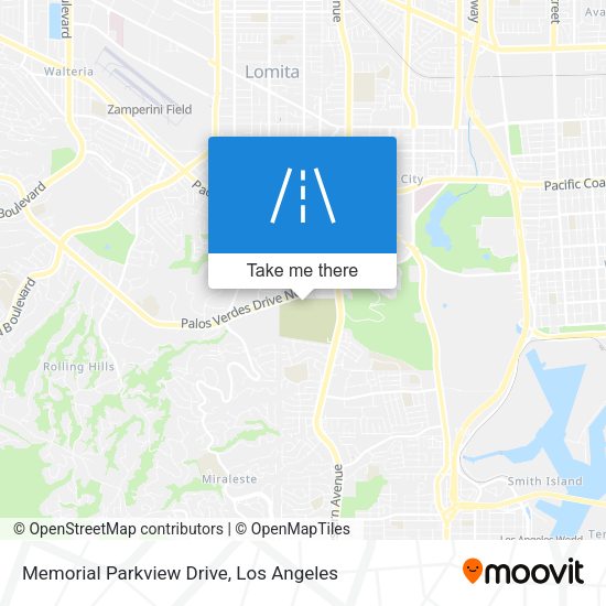 Memorial Parkview Drive map