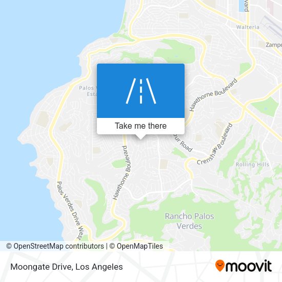 Mapa de Moongate Drive