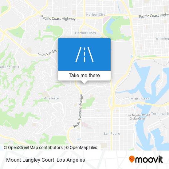 Mapa de Mount Langley Court