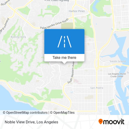 Noble View Drive map
